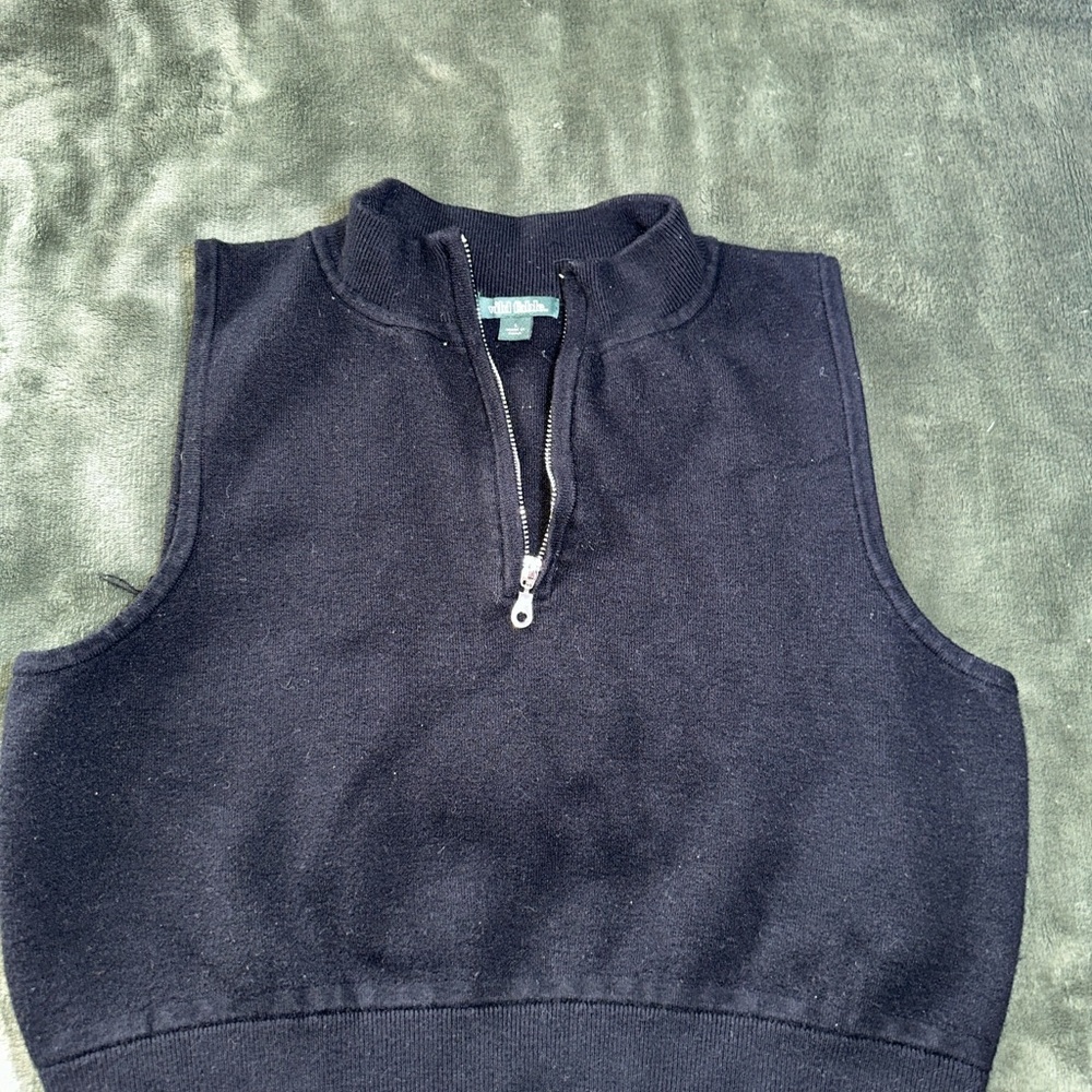 Wild Fable Black Zip Up Sweater